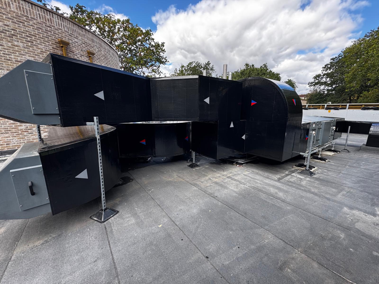 Chingford Crematorium — Rooftop Ductwork — photo 4