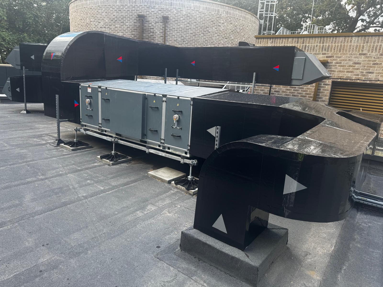 Chingford Crematorium — Rooftop Ductwork — photo 9