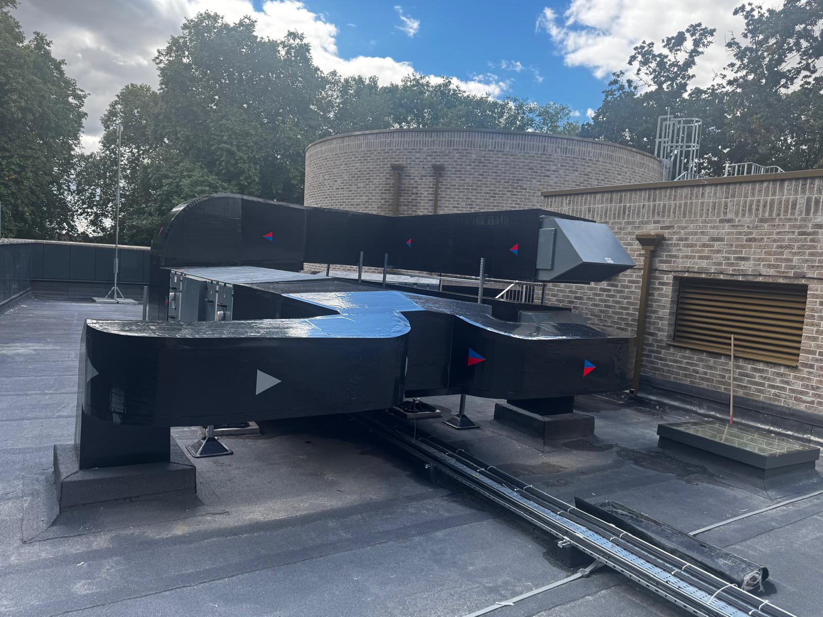 Chingford Crematorium — Rooftop Ductwork — photo 3