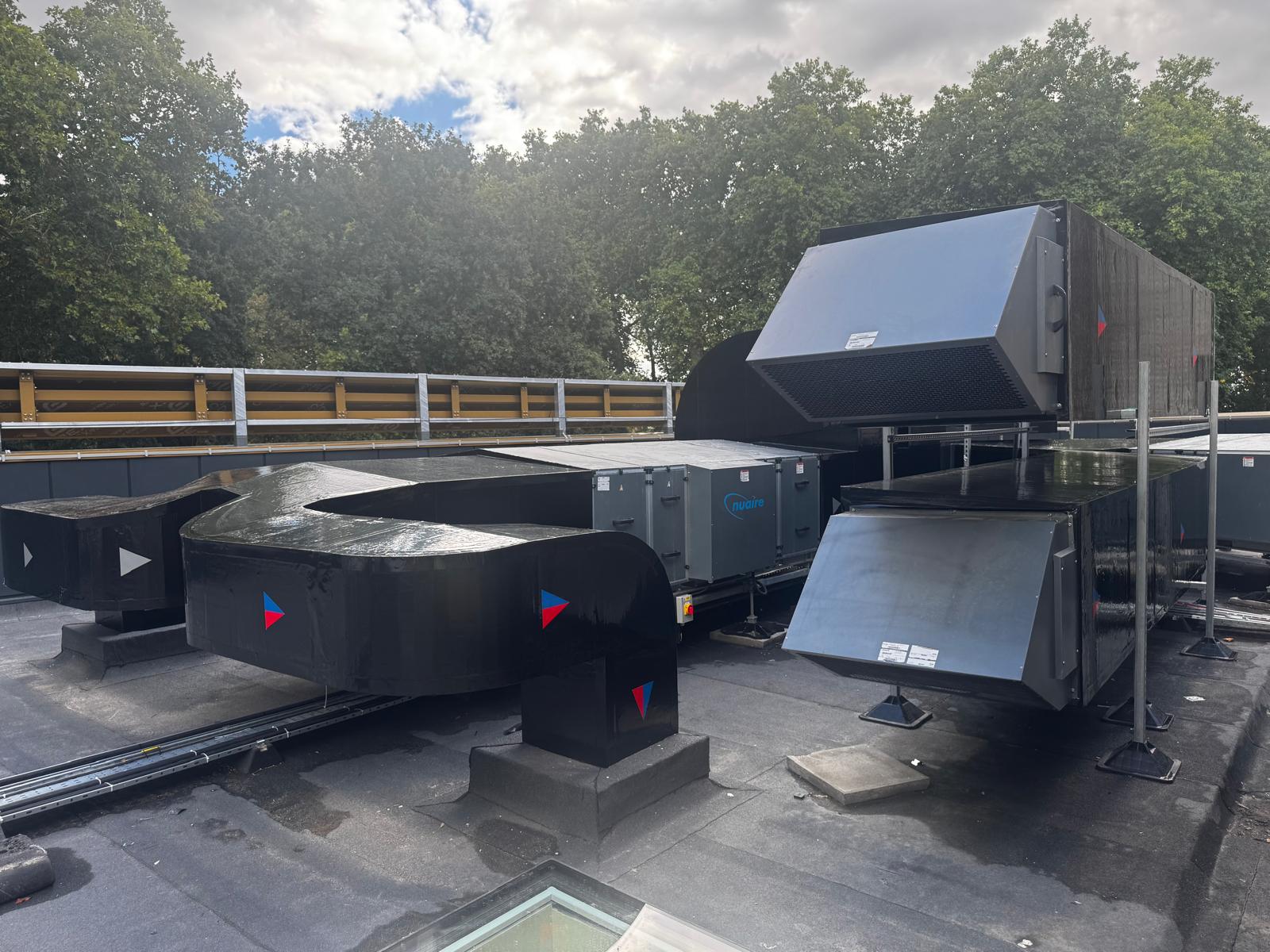 Chingford Crematorium — Rooftop Ductwork — photo 2