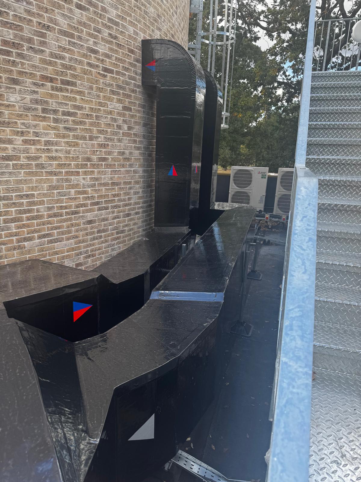 Chingford Crematorium — Rooftop Ductwork — photo 16
