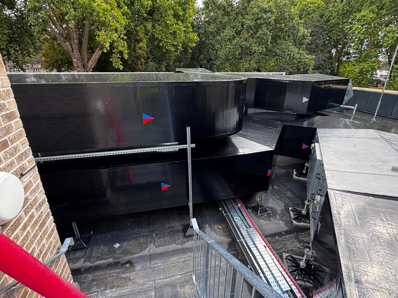 Chingford Crematorium — Rooftop Ductwork — photo 10