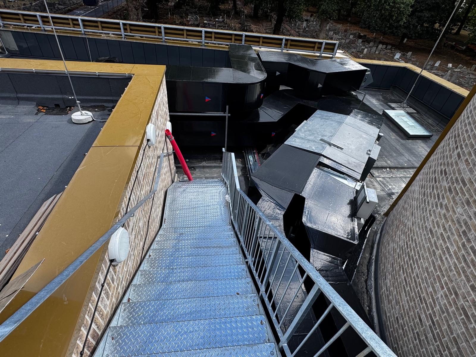 Chingford Crematorium — Rooftop Ductwork — photo 11
