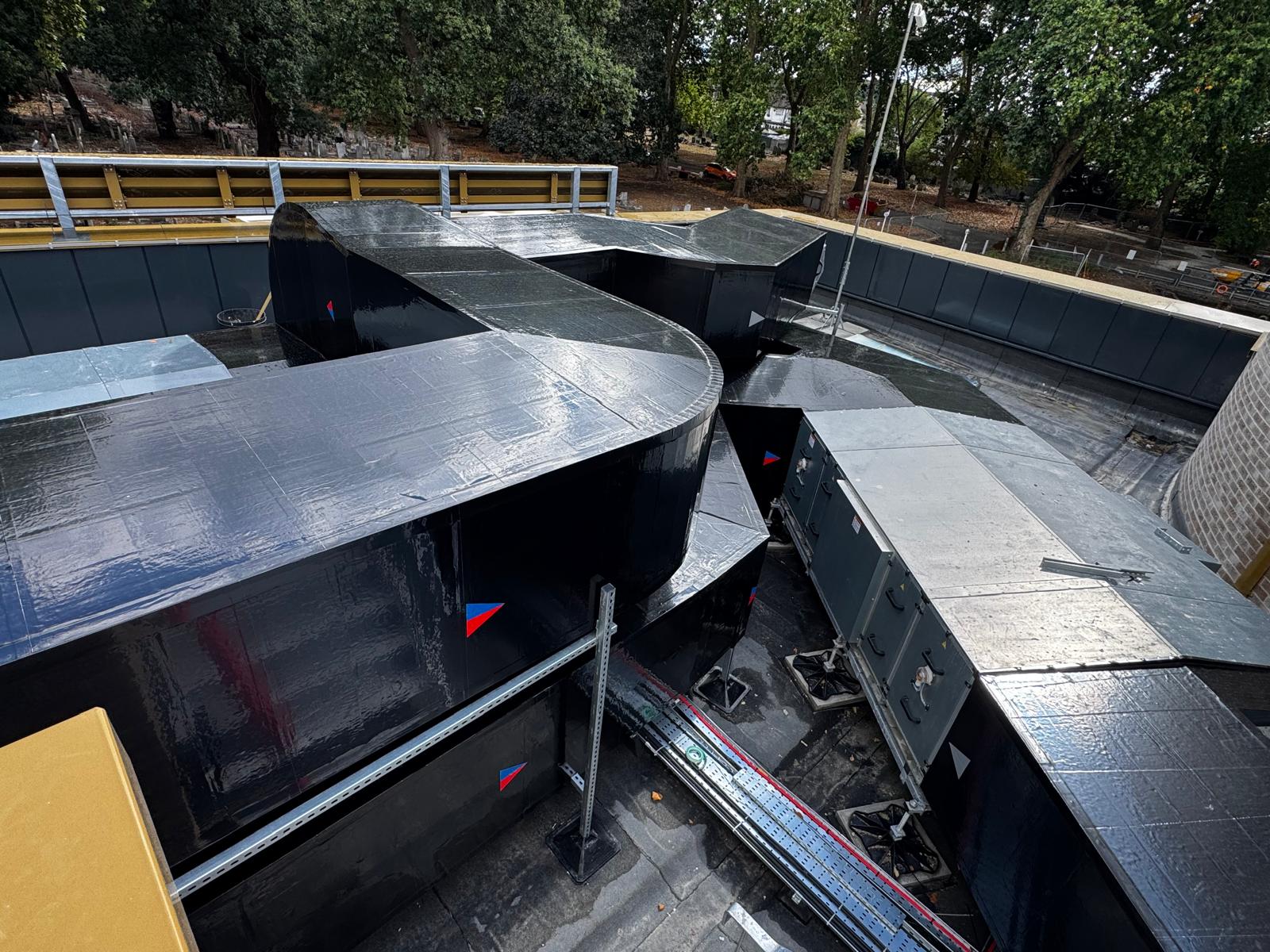 Chingford Crematorium — Rooftop Ductwork — photo 13