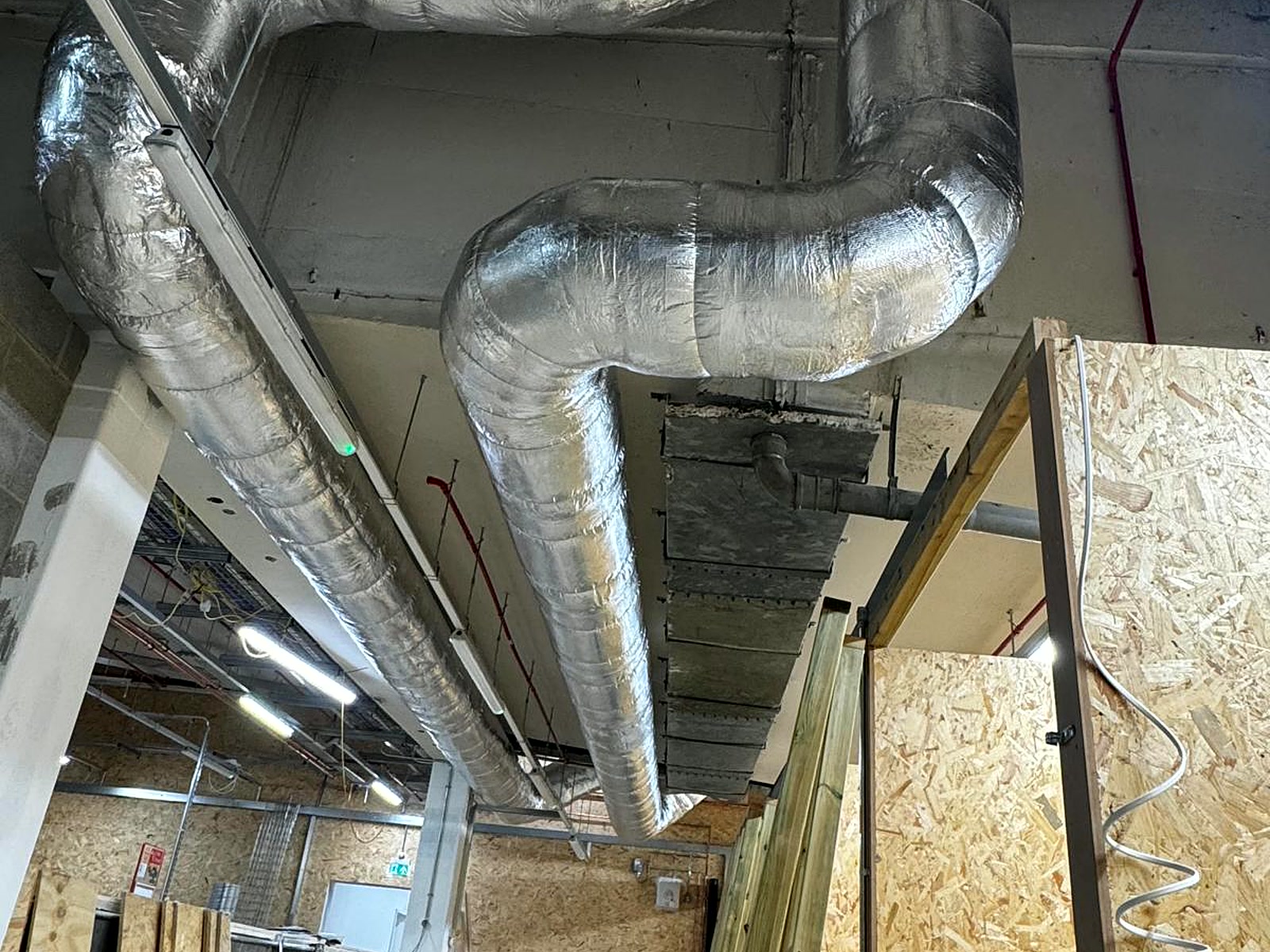 Ductwork & First-Fix Insulation — photo 8