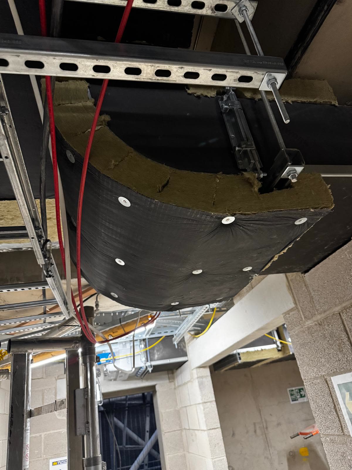 Fire-Rated Ductwork Insulation — photo 13