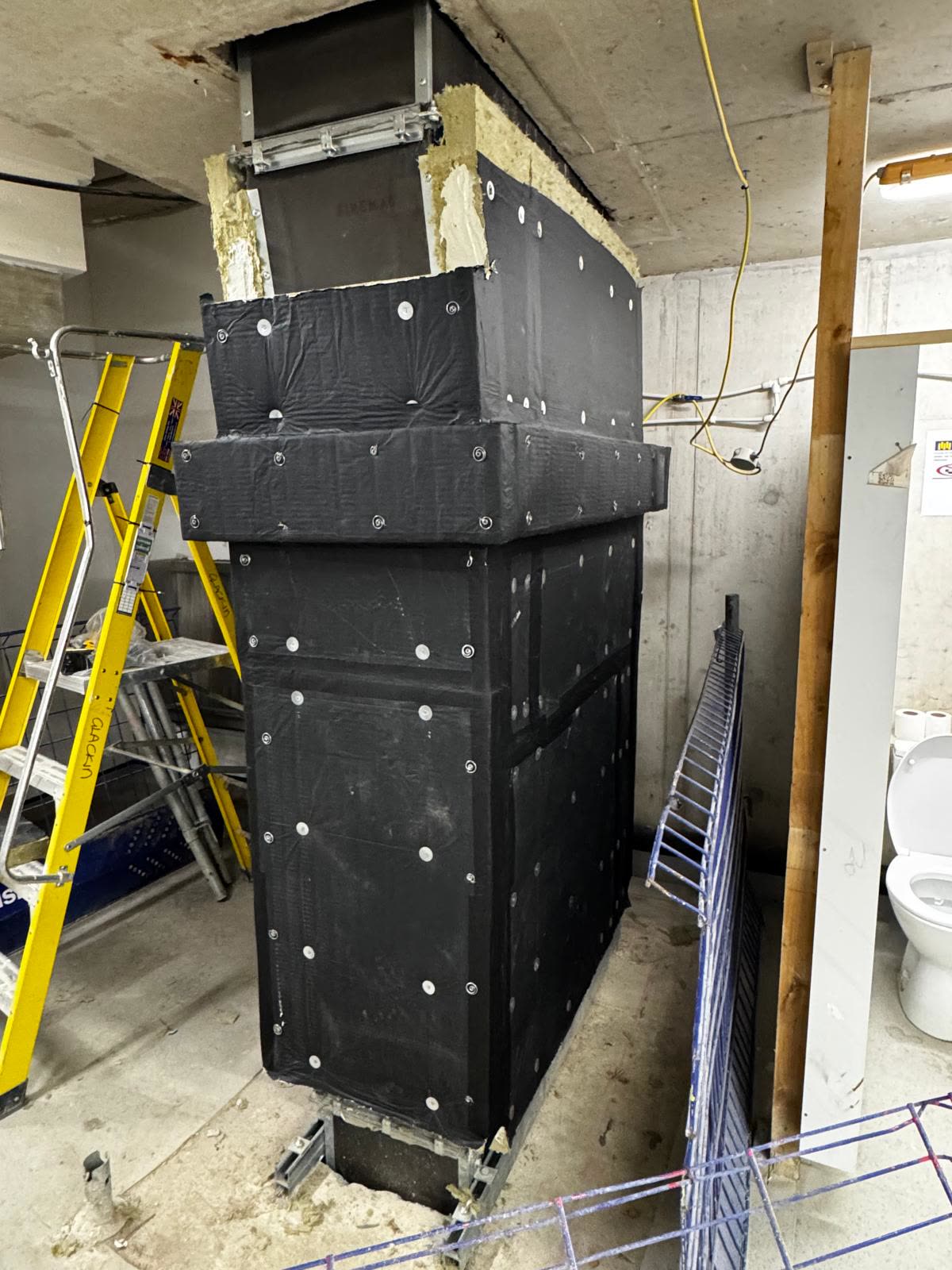 Fire-Rated Ductwork Insulation — photo 20