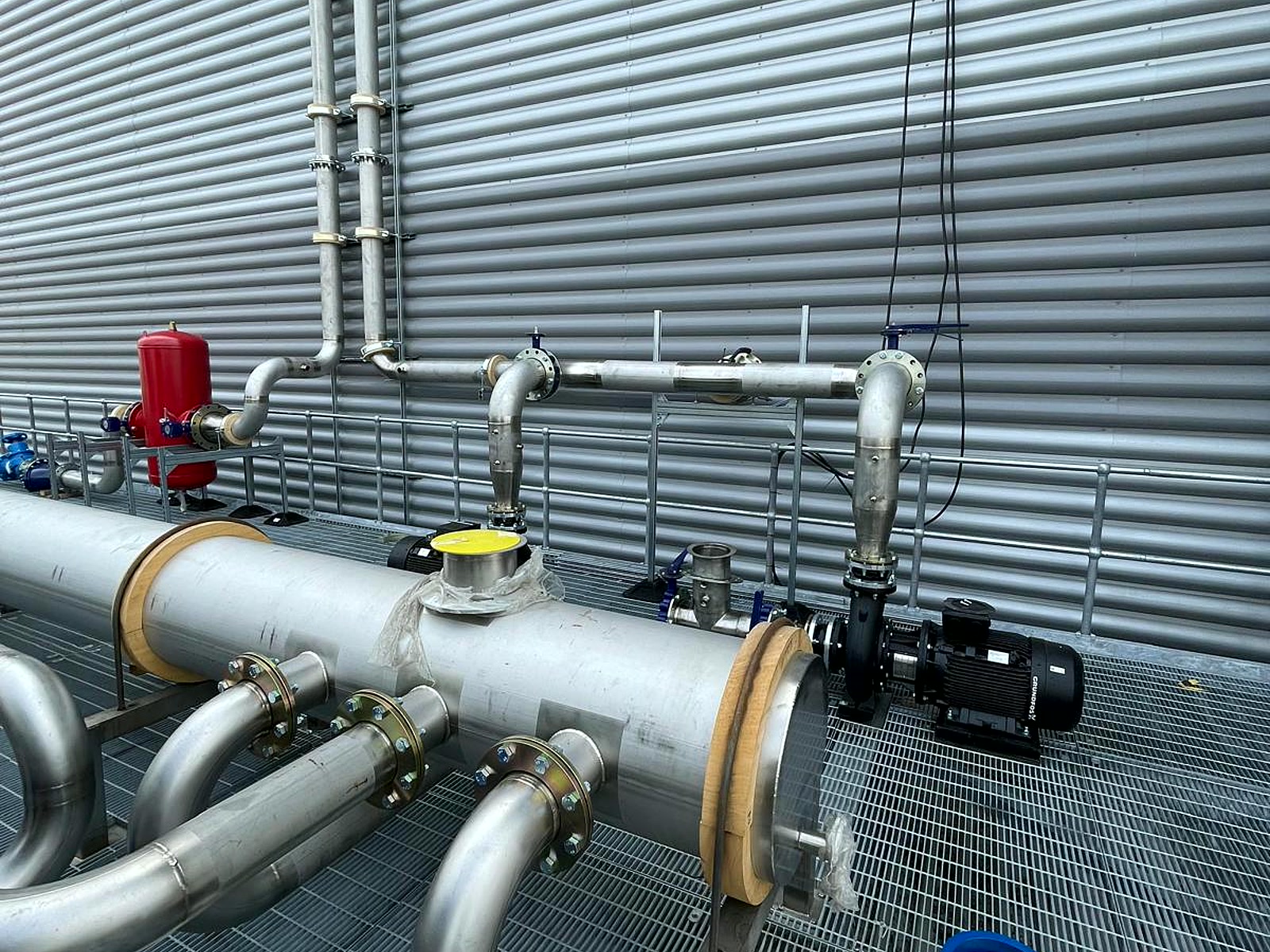 Industrial Pipework & Chiller Plant