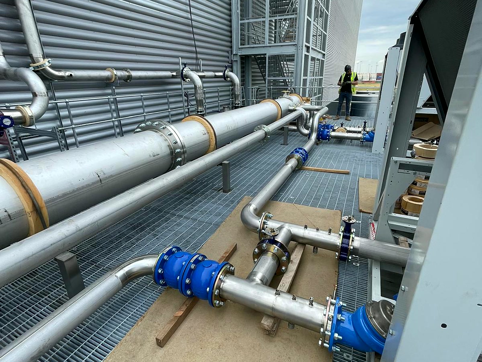 Industrial Pipework & Chiller Plant — photo 3