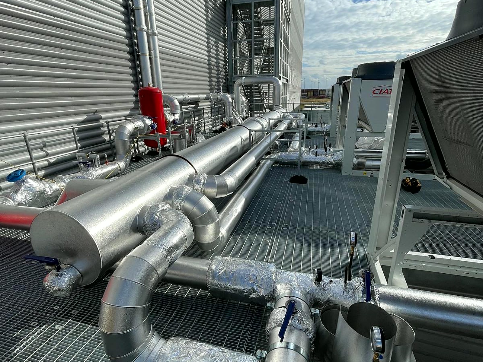 Industrial Pipework & Chiller Plant — photo 9