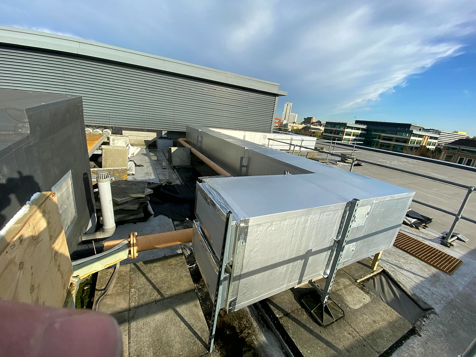 Rooftop AHU Enclosures & Distribution Pipework — photo 2