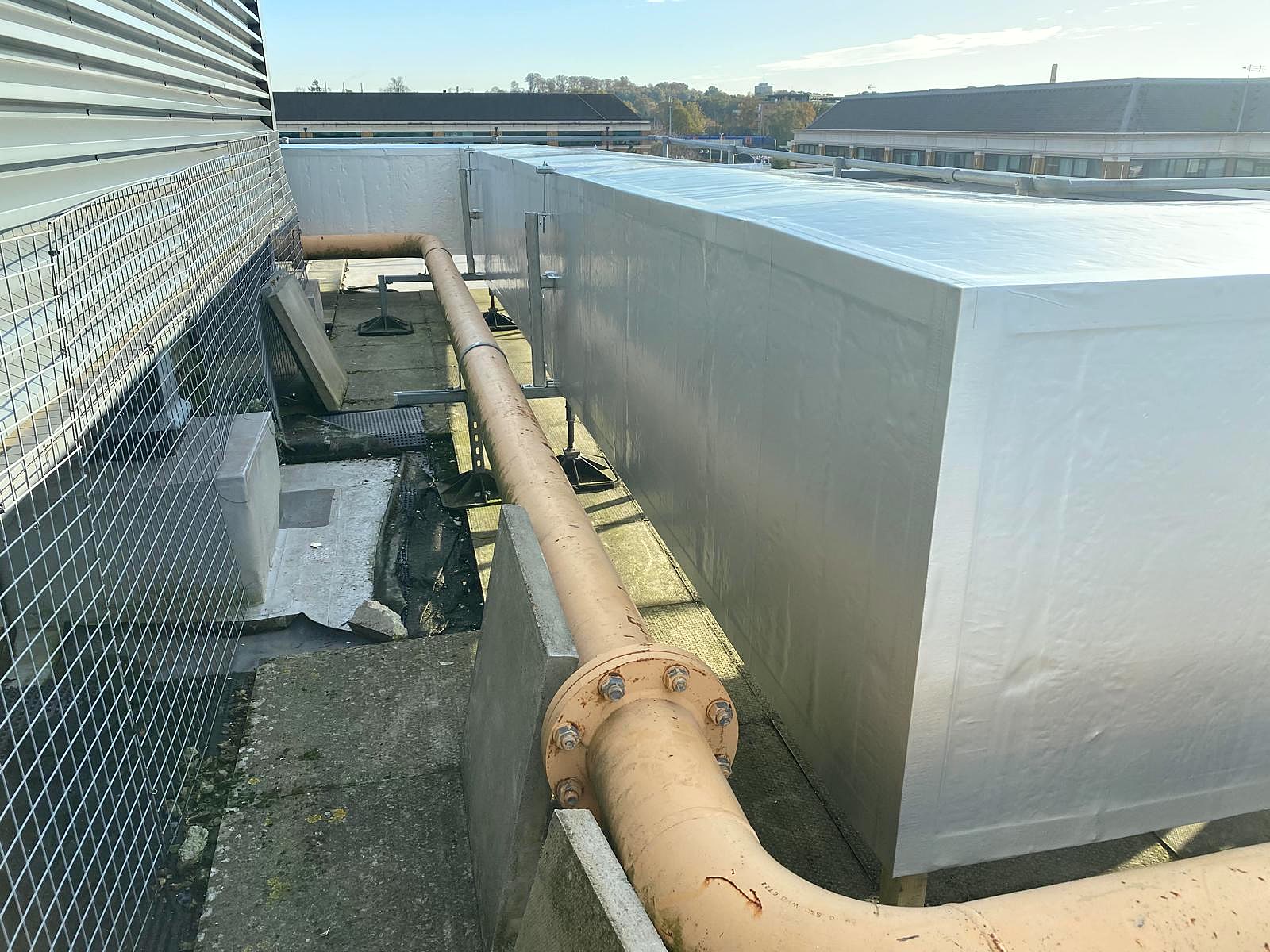 Rooftop AHU Enclosures & Distribution Pipework — photo 4