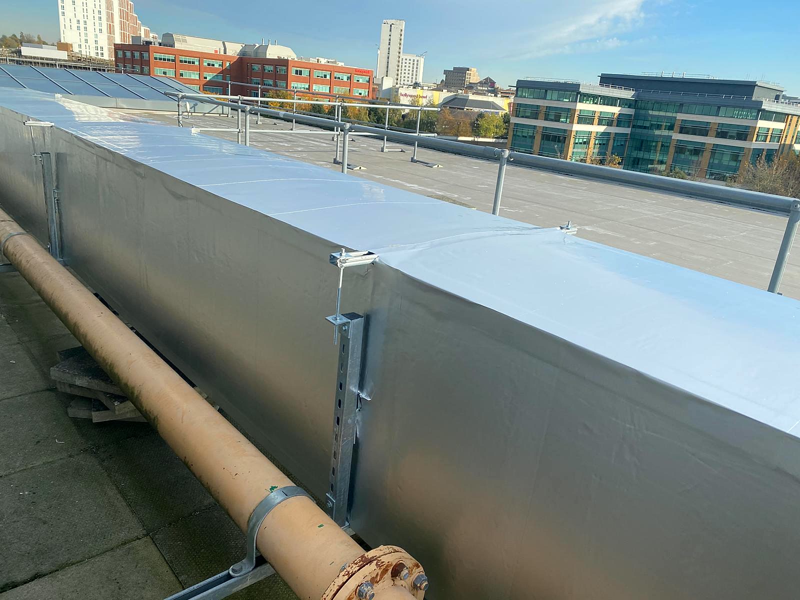 Rooftop AHU Enclosures & Distribution Pipework — photo 9