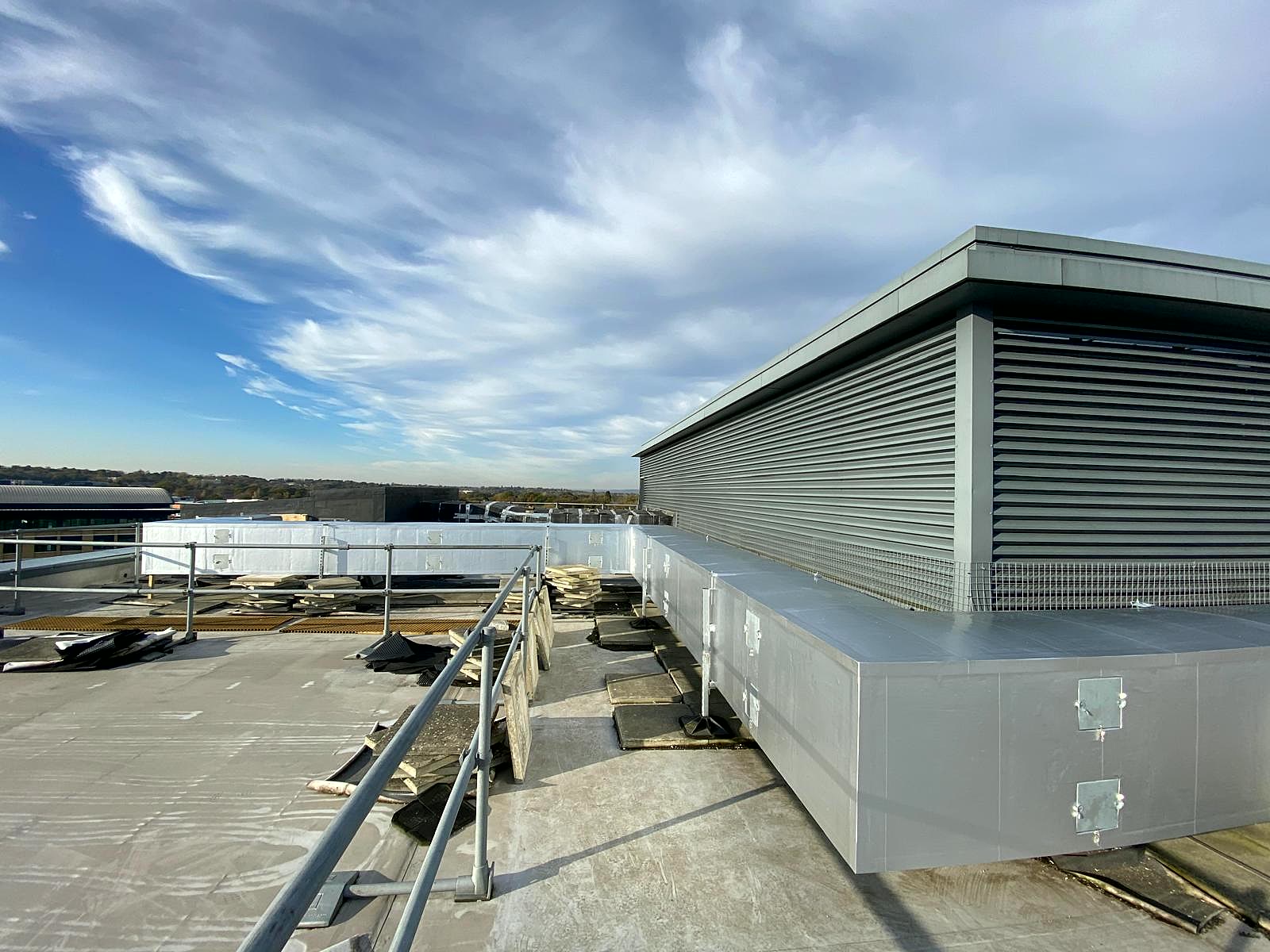 Rooftop AHU Enclosures & Distribution Pipework — photo 12