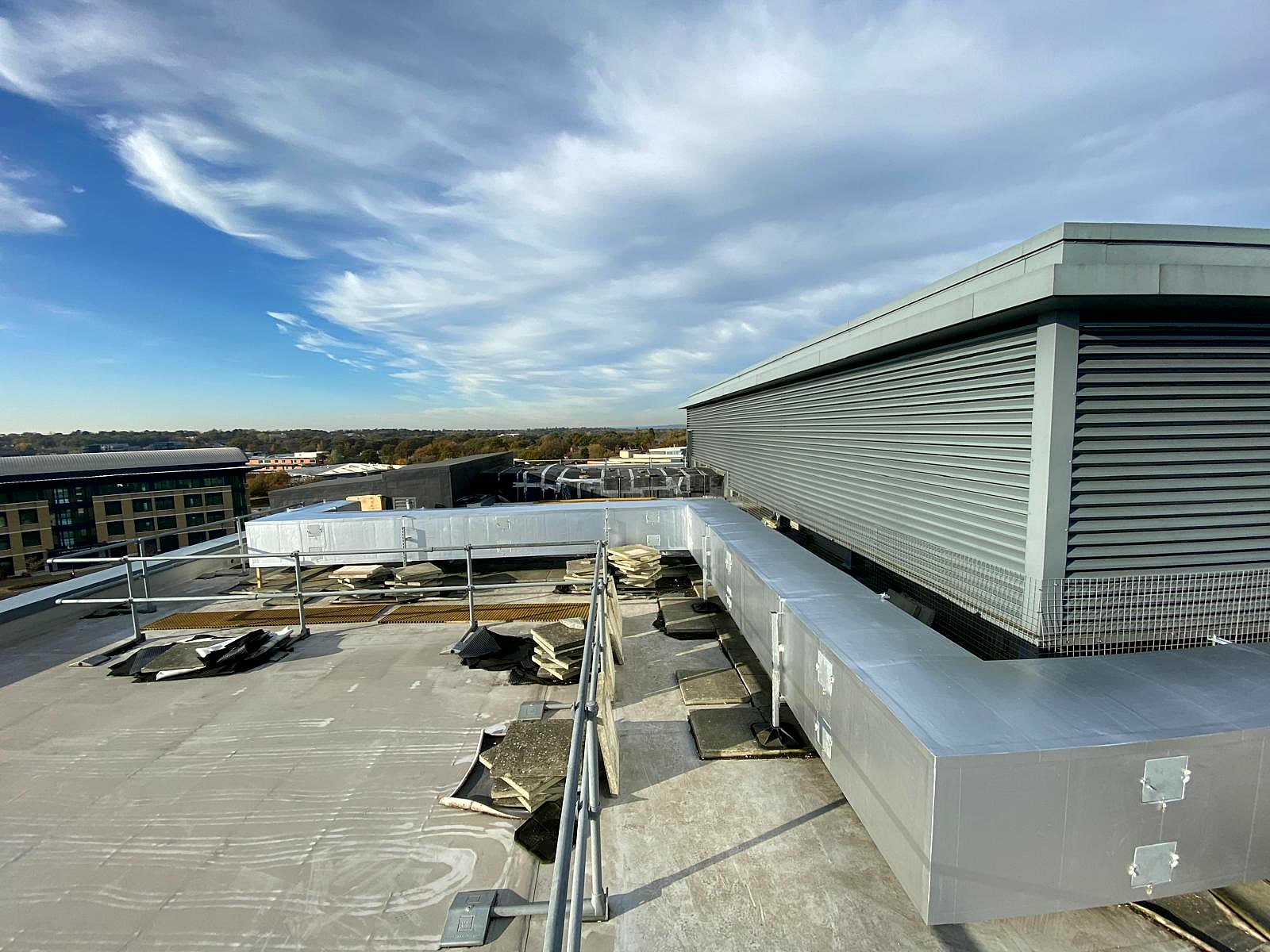 Rooftop AHU Enclosures & Distribution Pipework — photo 13