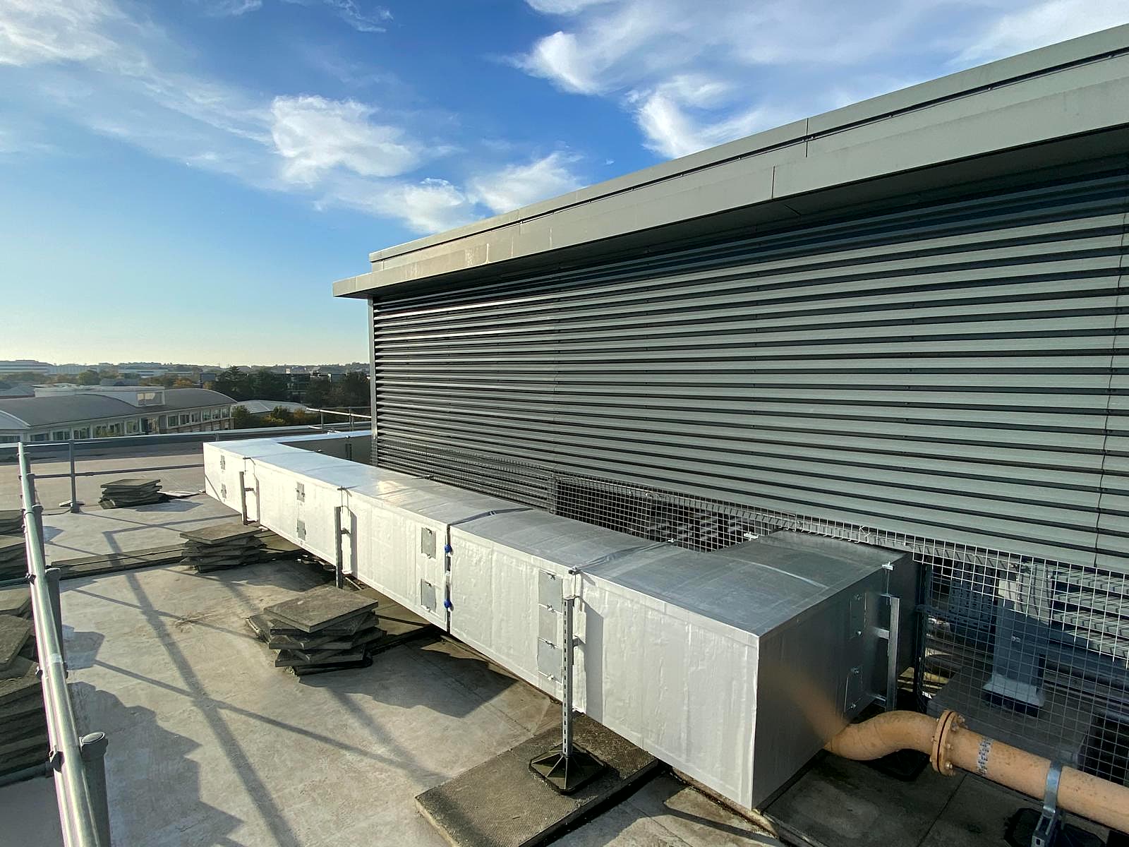 Rooftop AHU Enclosures & Distribution Pipework — photo 14