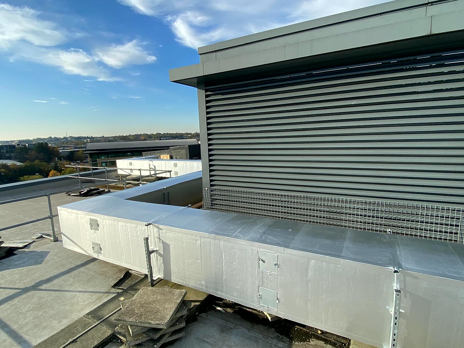 Rooftop AHU Enclosures & Distribution Pipework — photo 15