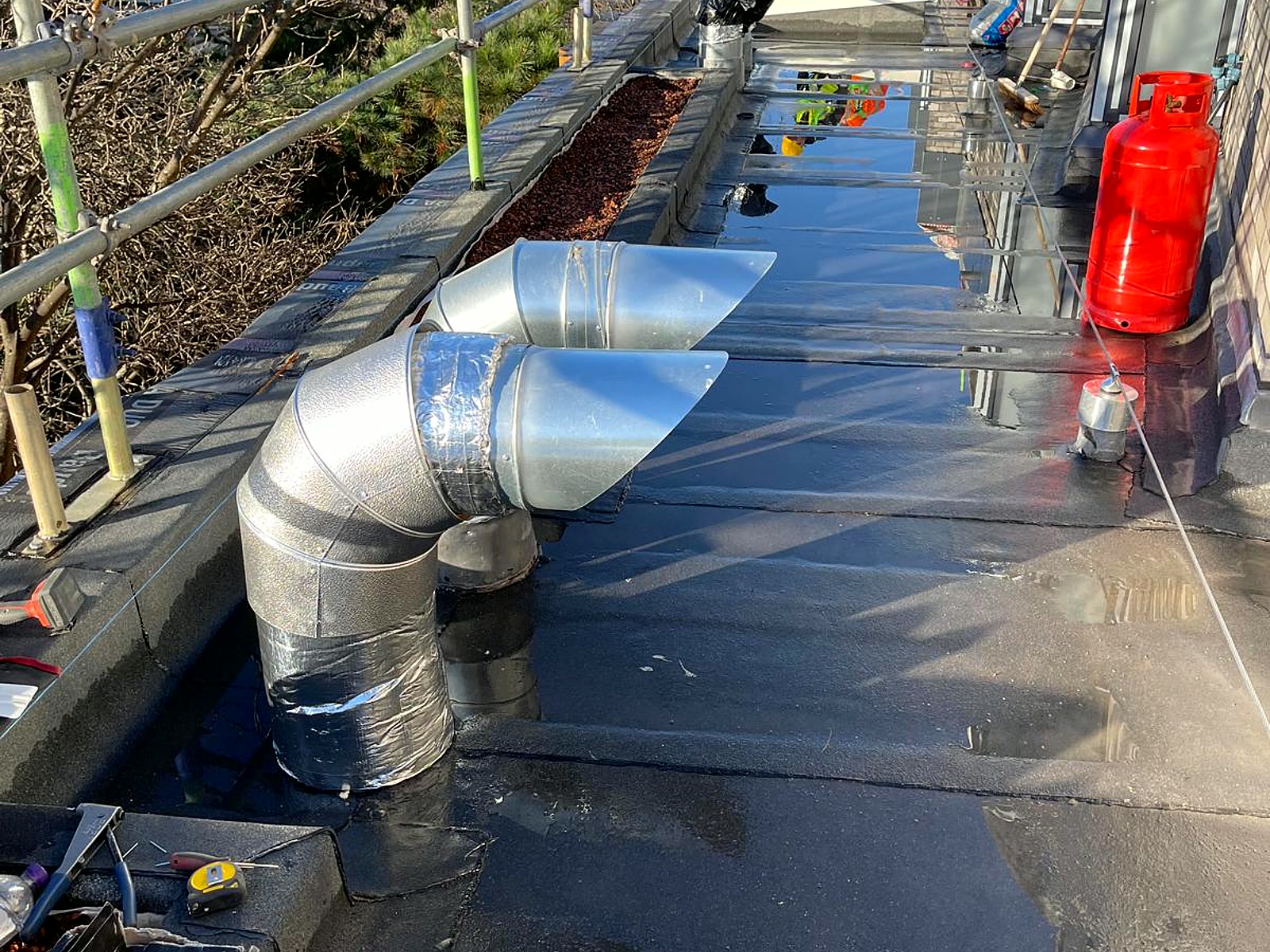 Urban Rooftop Ductwork & Plant