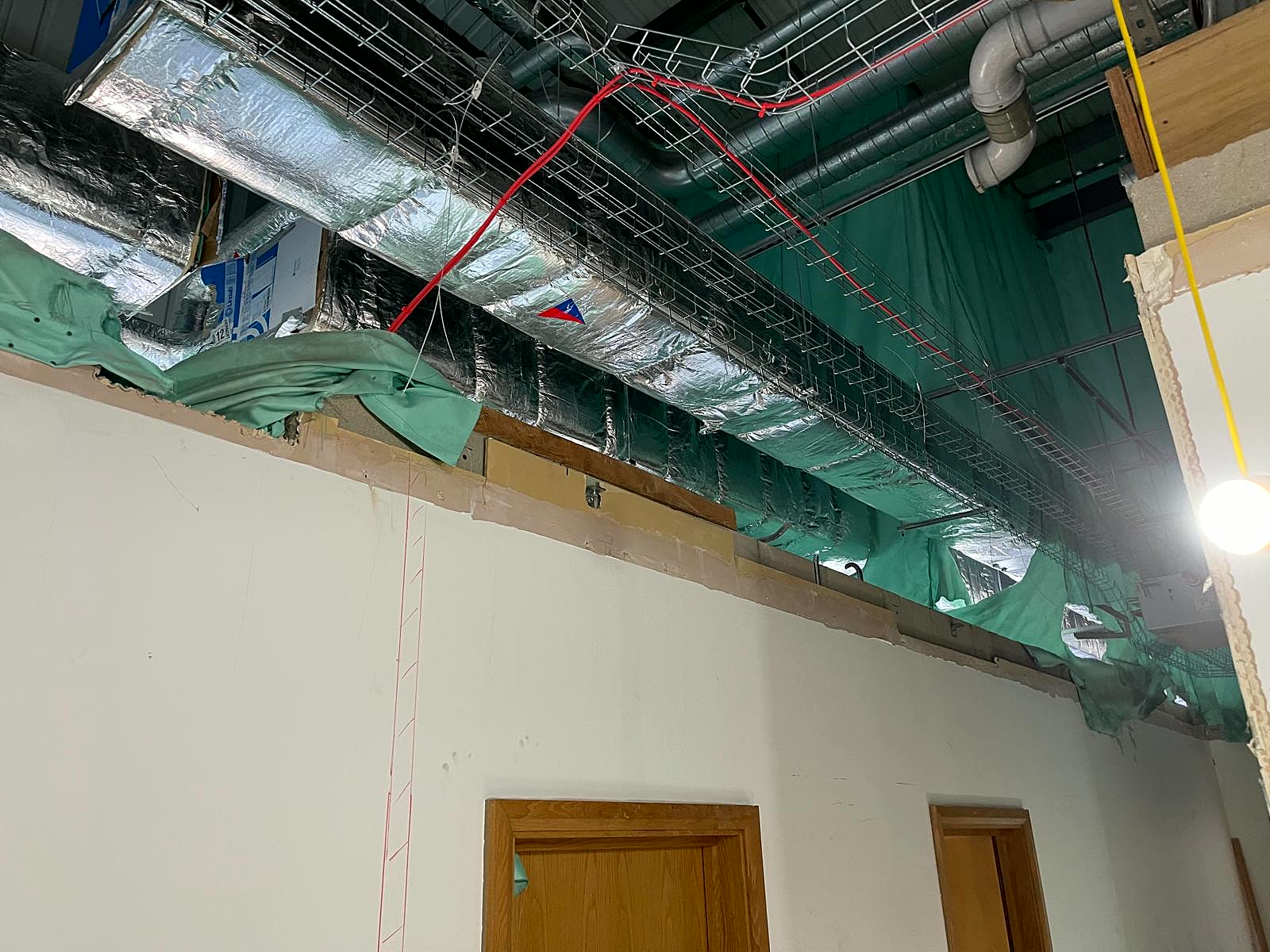 Warehouse Ductwork & Pipework Distribution
