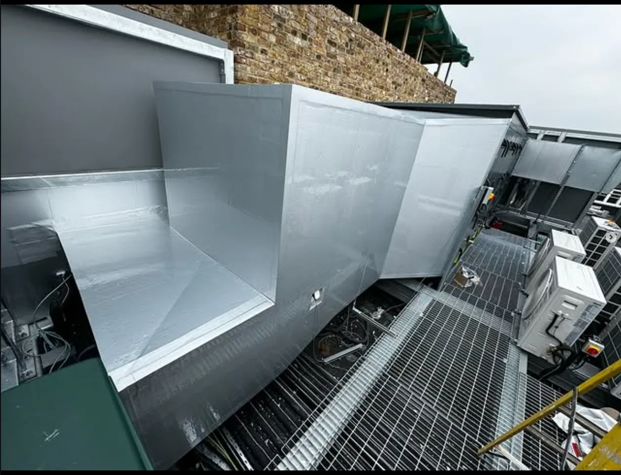 External aluminium cladding